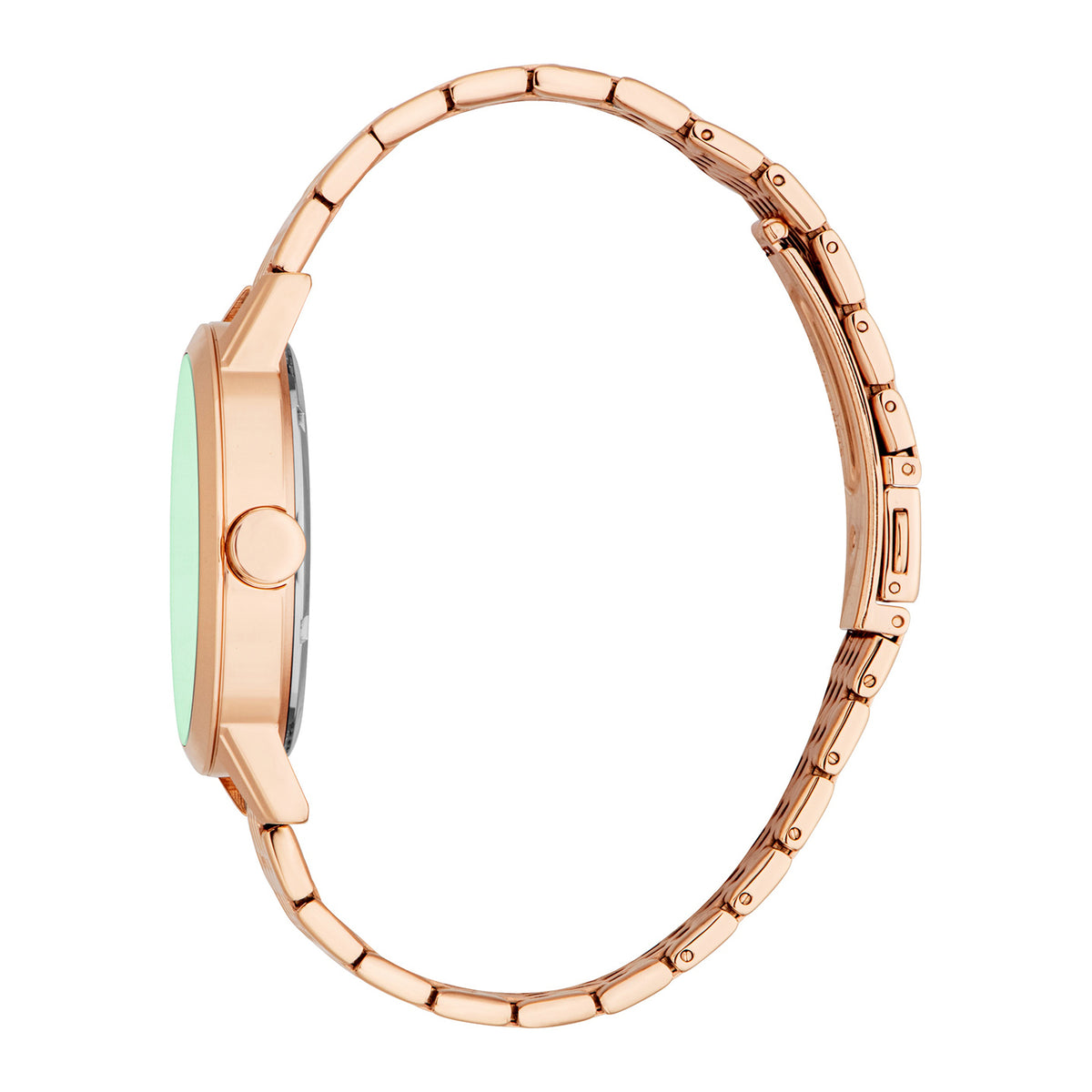 Esprit Men's 40mm Fashion Rose Gold Color Dial Watch