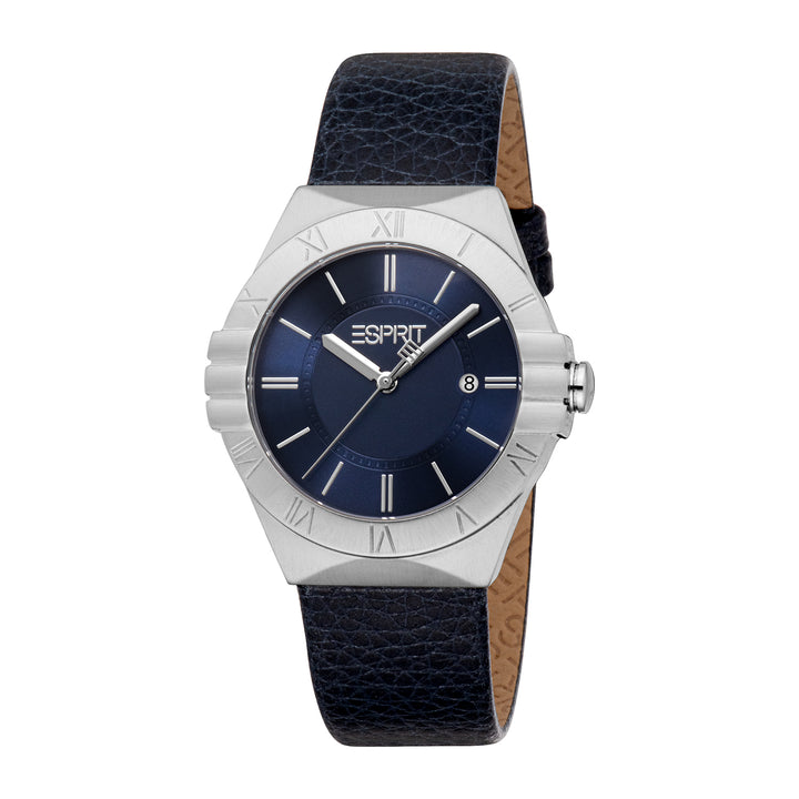 Esprit Men's 40mm Fashion Dark Blue Dial Watch