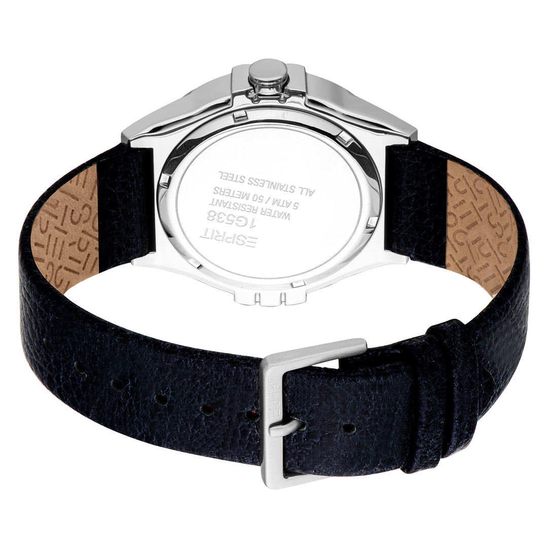 Esprit Men's 40mm Fashion Dark Blue Dial Watch