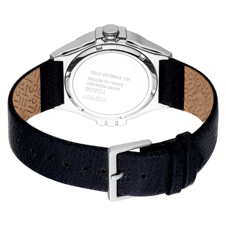 Esprit Men's 40mm Fashion Dark Blue Dial Watch