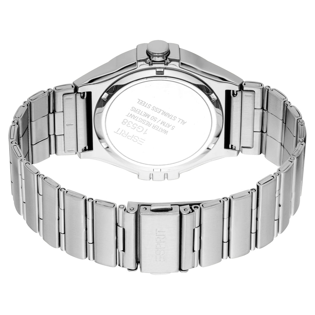 Esprit Men's 40mm Fashion Silver Color Dial Watch