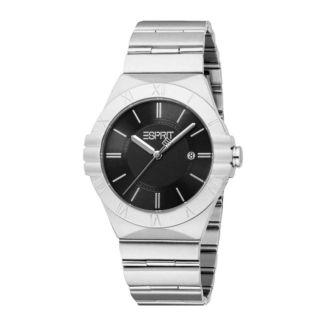 Esprit Men's 40mm Fashion Silver Color Dial Watch