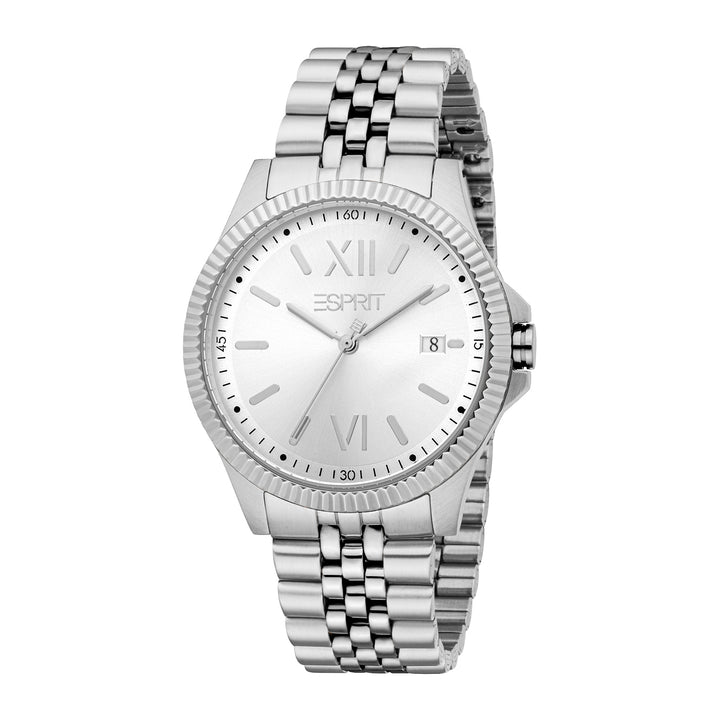 Esprit Men's 40mm Fashion Silver Color Dial Watch