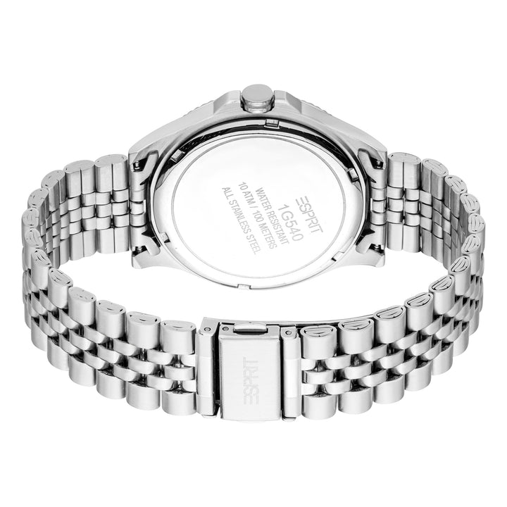 Esprit Men's 40mm Fashion Silver Color Dial Watch