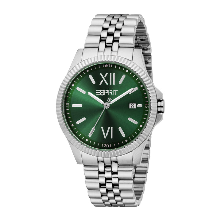Esprit Men's 40mm Fashion Silver Color Dial Watch