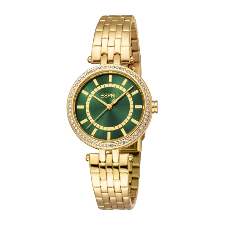 Esprit Women's 30mm Cora Fashion Dark Green Dial Watch