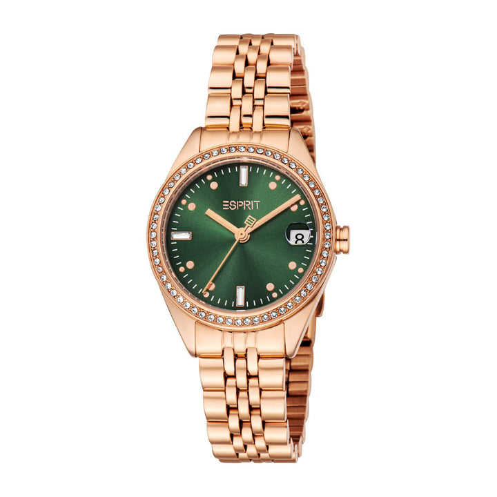 Esprit Women's 30mm Melody Fashion Dark Green Dial Watch