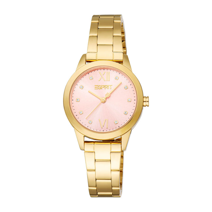 Esprit Women's 30mm Pointy S Fashion Pink Dial Watch