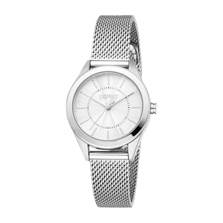 Esprit Women's 30mm Pointy Mesh Fashion Silver Dial Watch