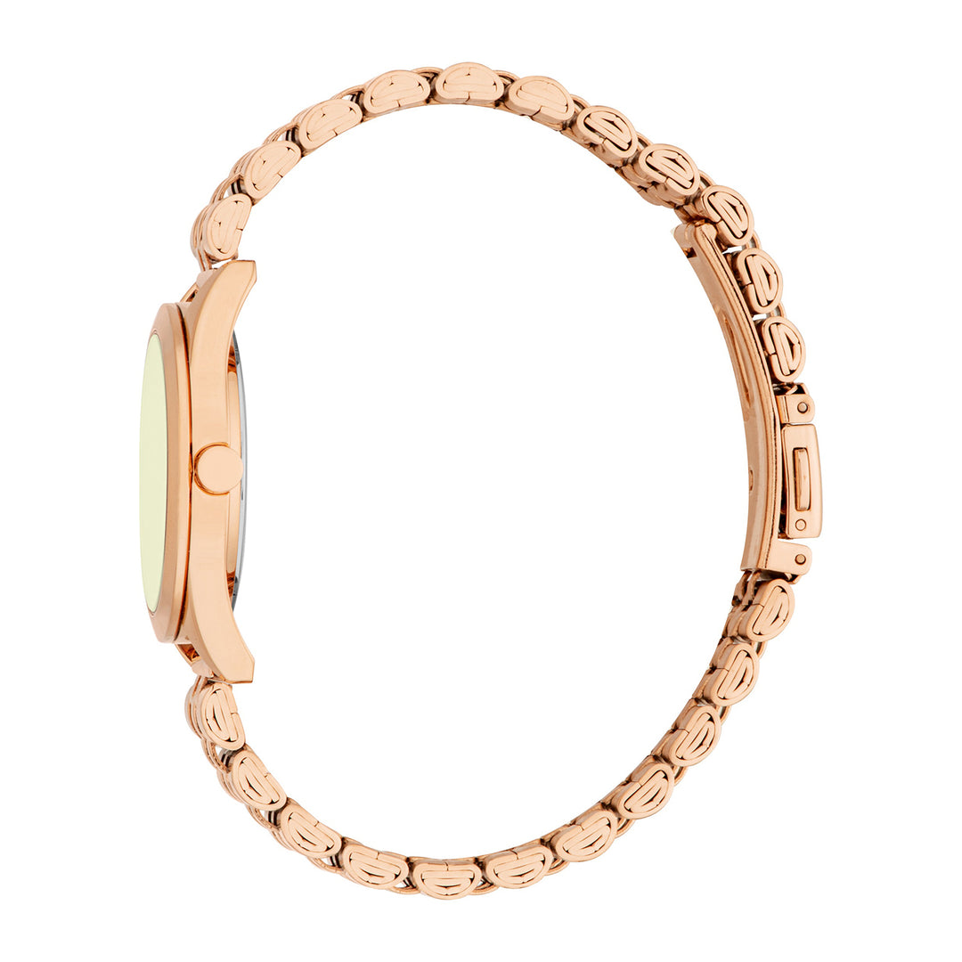 Esprit Women's 30mm Fashion Rose Gold Color Dial Watch