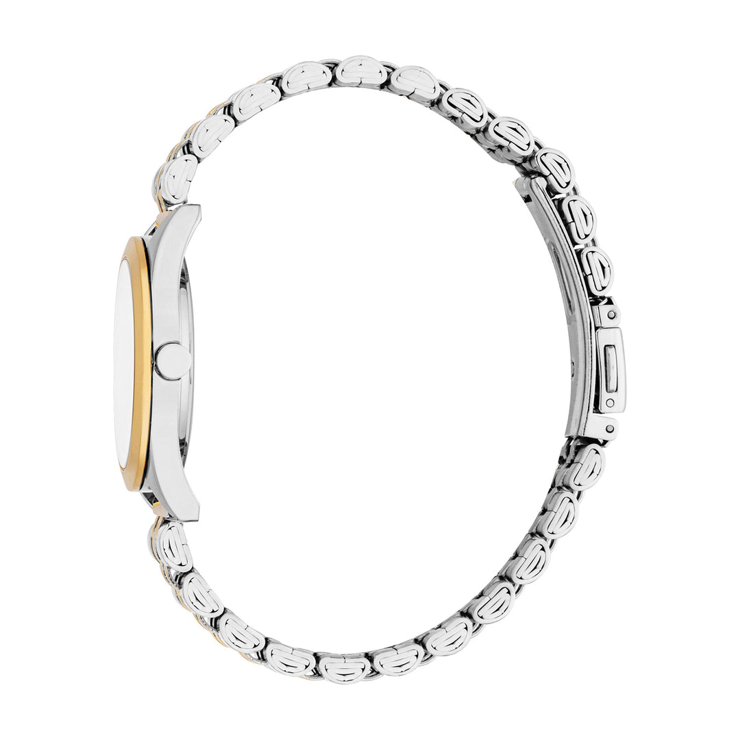 Esprit Women's 30mm Fashion Two Tone Silver & Gold Color Dial Watch