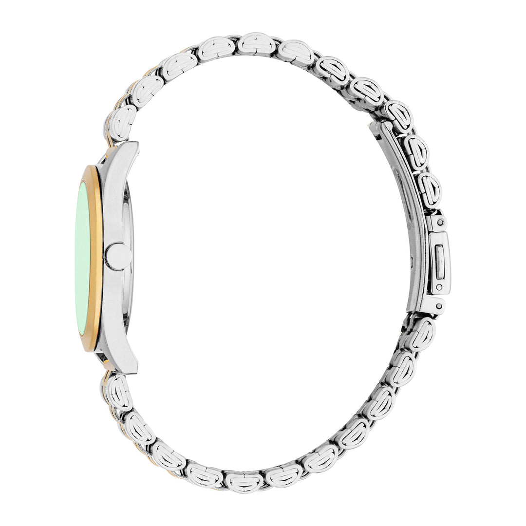 Esprit Women's 30mm Fashion Two Tone Silver & Gold Color Dial Watch