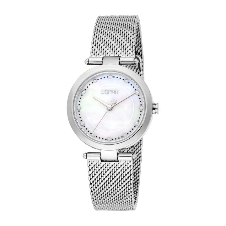 Esprit Women's 30mm Autumn Mesh Fashion White MOP Dial Watch