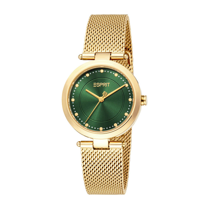 Esprit Women's 30mm Autumn Mesh Fashion Dark Green Dial Watch