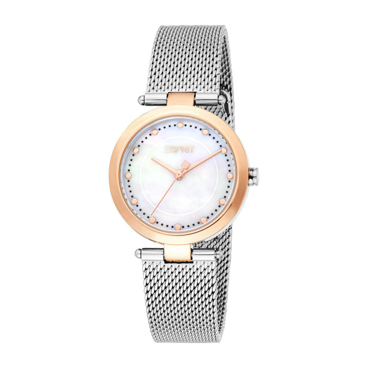 Esprit Women's 30mm Autumn Mesh Fashion White MOP Dial Watch