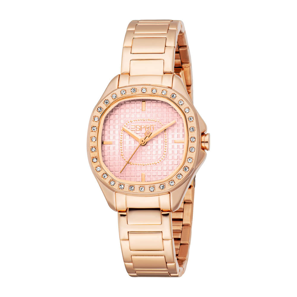 Esprit Women's 30mm Calista Fashion Rose Dial Watch