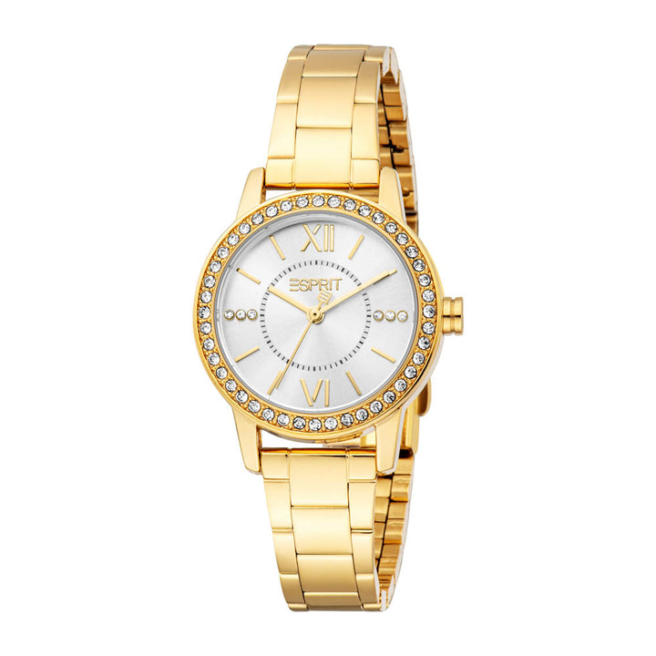 Esprit Women's 30mm Daisy Fashion Silver Dial Watch