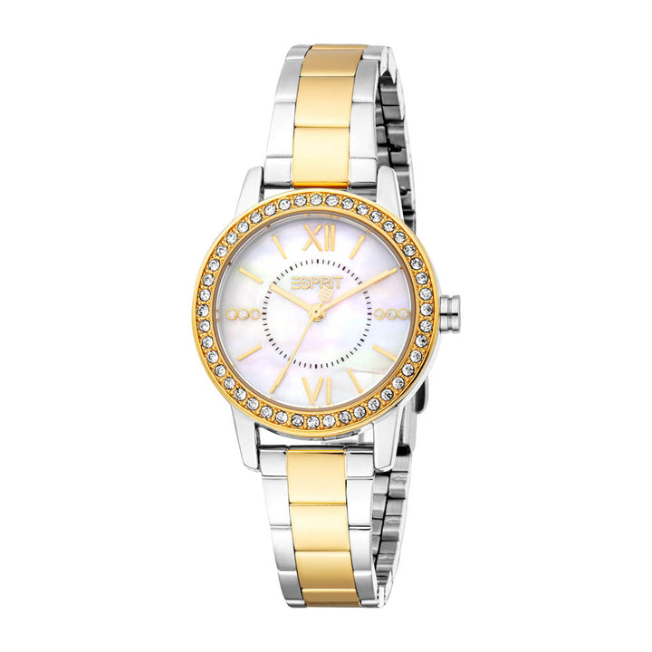 Esprit Women's 30mm Daisy Fashion White MOP Dial Watch