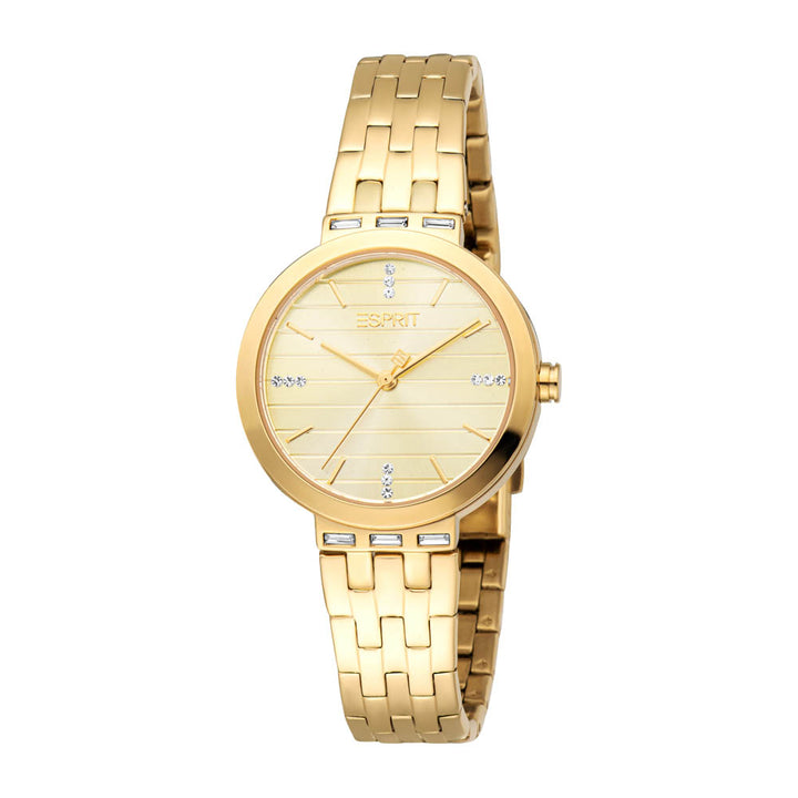 Esprit Women's 30mm Savannah Fashion Champagne Dial Watch