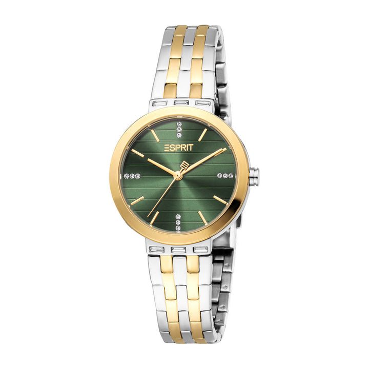 Esprit Women's 30mm Savannah Fashion Dark Green Dial Watch