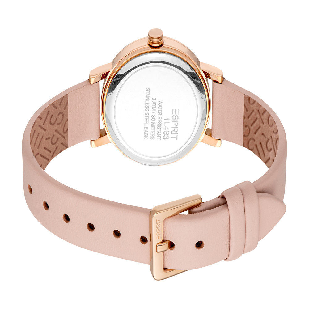 Esprit Women's 30mm Florence Fashion Rose Gold Dial Watch