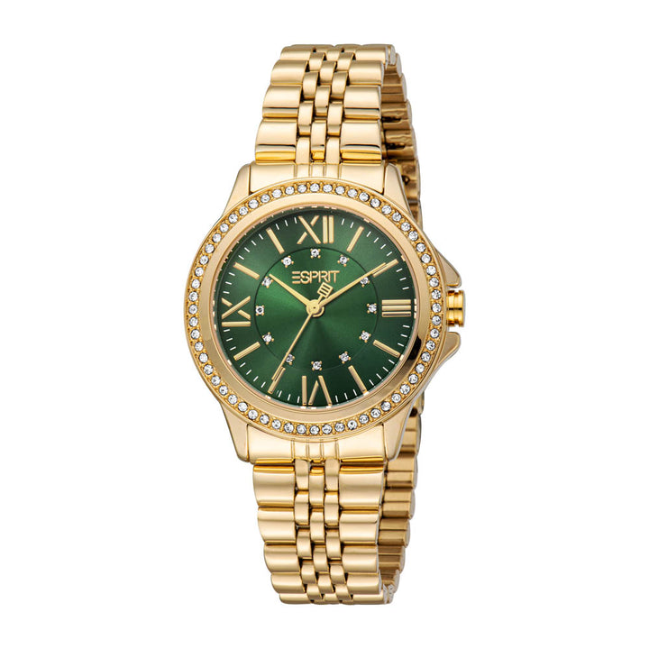 Esprit Women's 32mm Paisley Fashion Dark Green Dial Watch