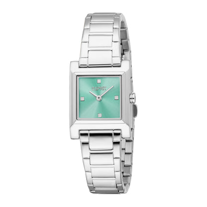 Esprit Women's 23 x 23.5mm Fashion Silver Color Dial Watch