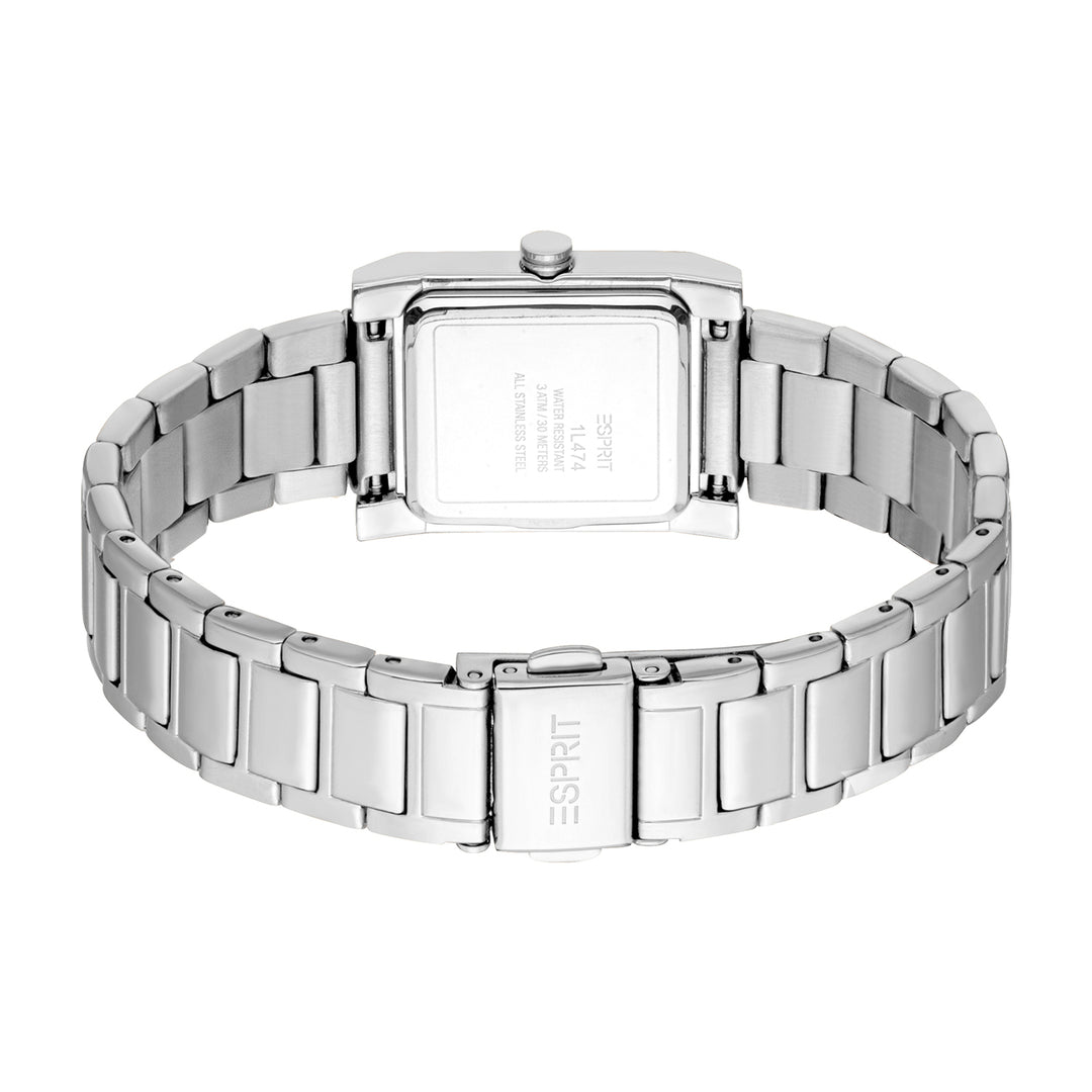 Esprit Women's 23 x 23.5mm Fashion Silver Color Dial Watch