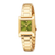 Esprit Women's 23 x 23.5mm Fashion Gold Color Dial Watch