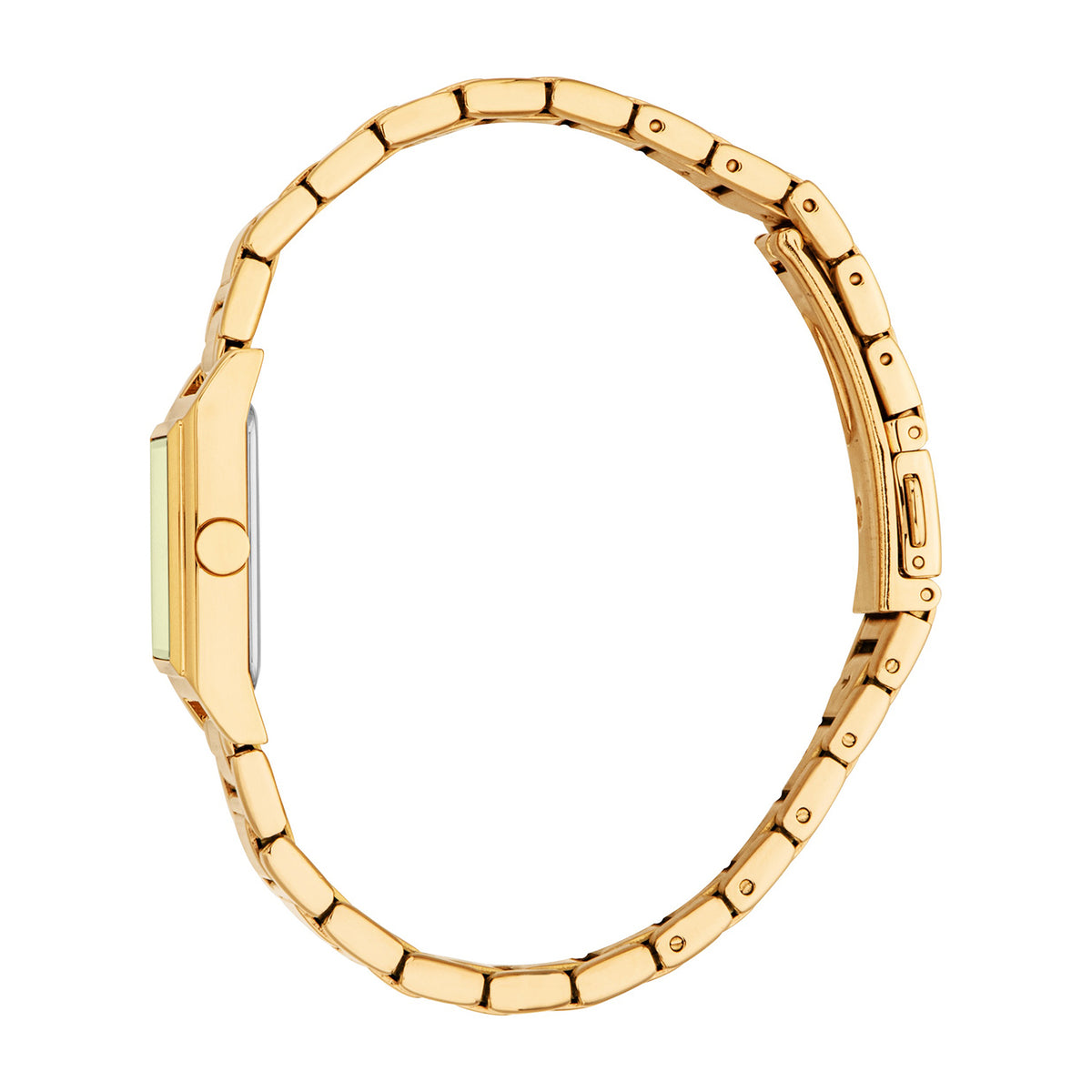 Esprit Women's 23 x 23.5mm Fashion Gold Color Dial Watch
