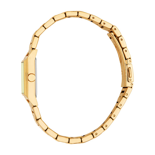 Esprit Women's 23 x 23.5mm Fashion Gold Color Dial Watch