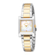 Esprit Women's 23 x 23.5mm Fashion Two Tone Silver & Gold Color Dial Watch