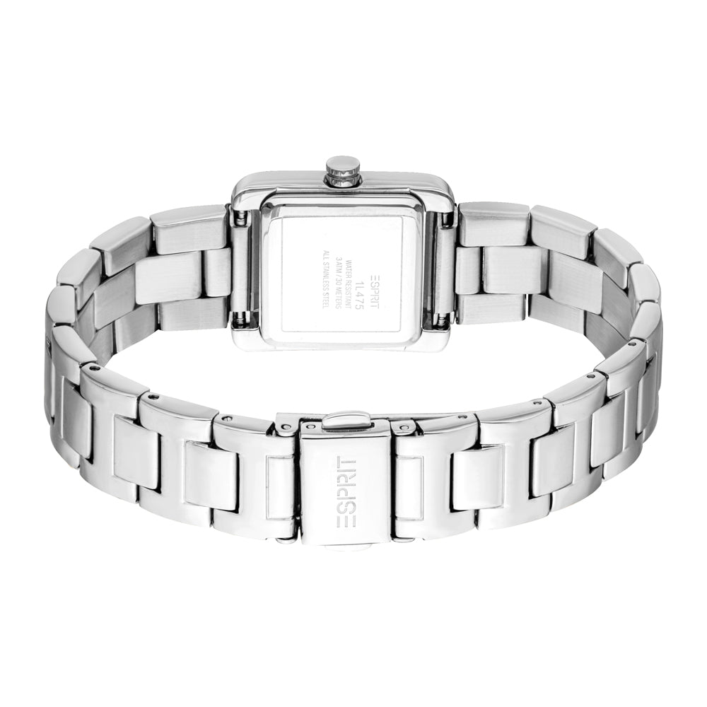 Esprit Women's 23 x 21mm Hazel Fashion Silver Dial Watch