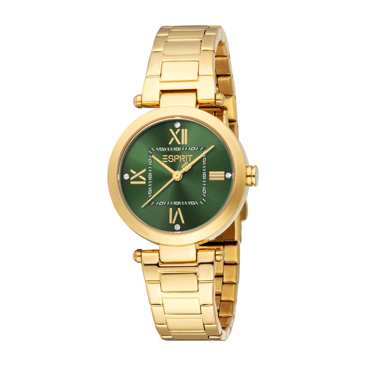 Esprit Women's 30mm Madelyn Fashion Dark Green Dial Watch