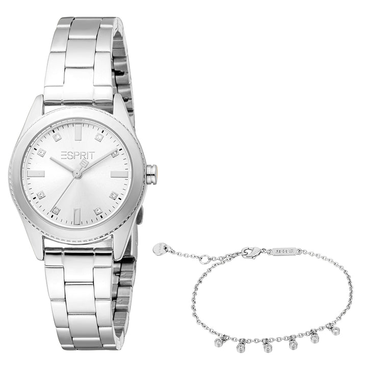 Esprit Women's 28mm Emery Fashion Silver Dial Watch