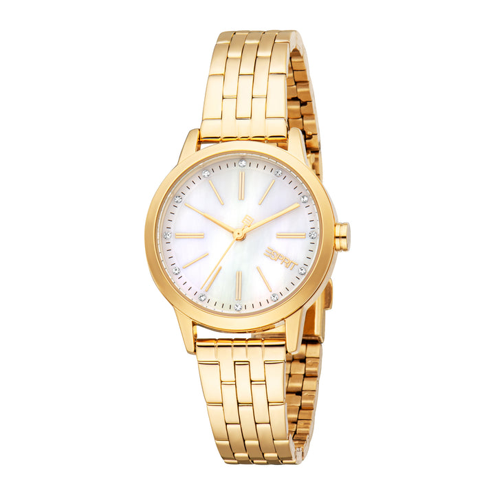 Esprit Women's 30mm Fashion Gold Color Dial Watch