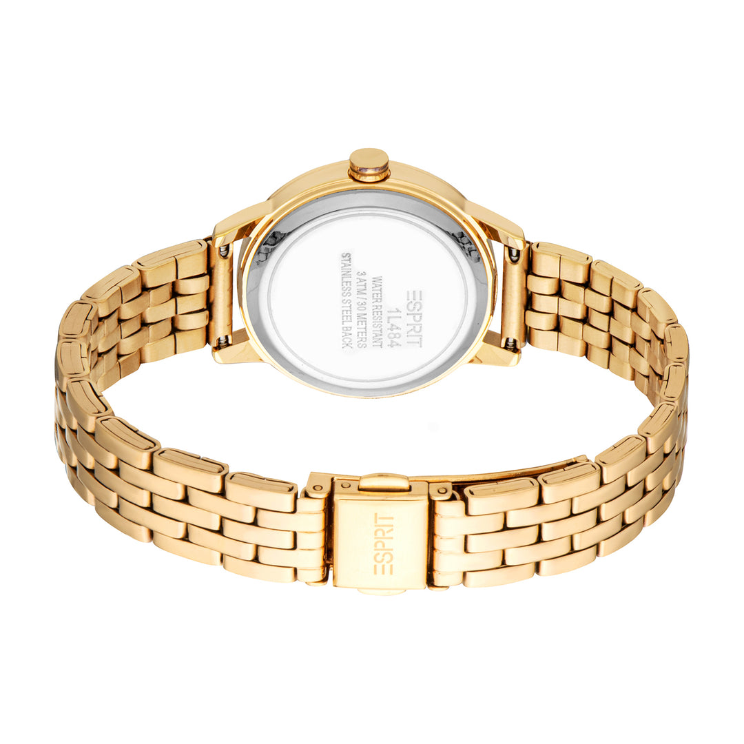 Esprit Women's 30mm Fashion Gold Color Dial Watch