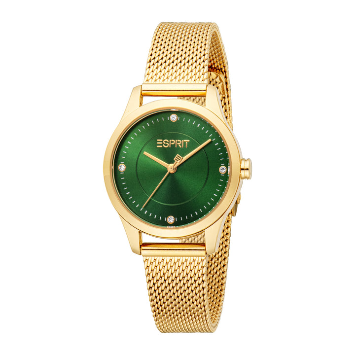 Esprit Women's 30mm Fashion Gold Color Dial Watch