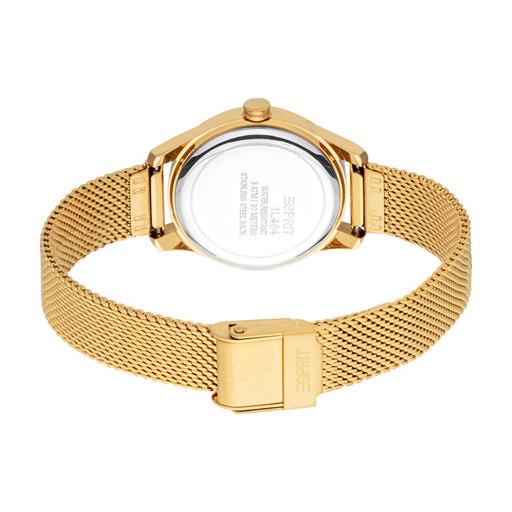 Esprit Women's 30mm Fashion Gold Color Dial Watch