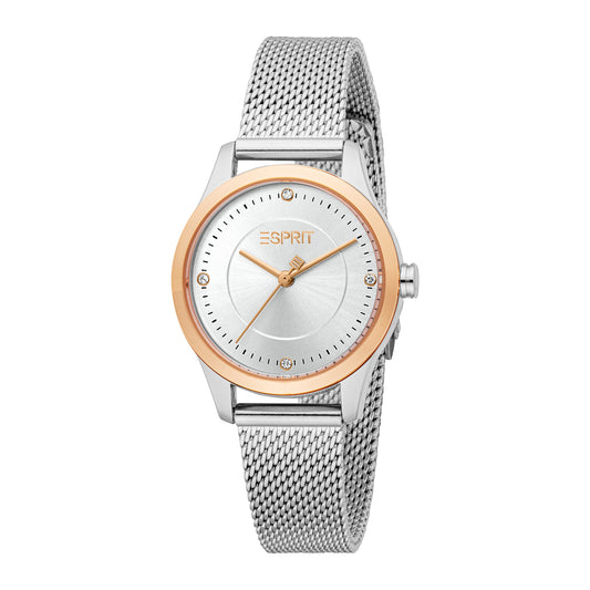 Esprit Women's 30mm Fashion Silver Color Dial Watch