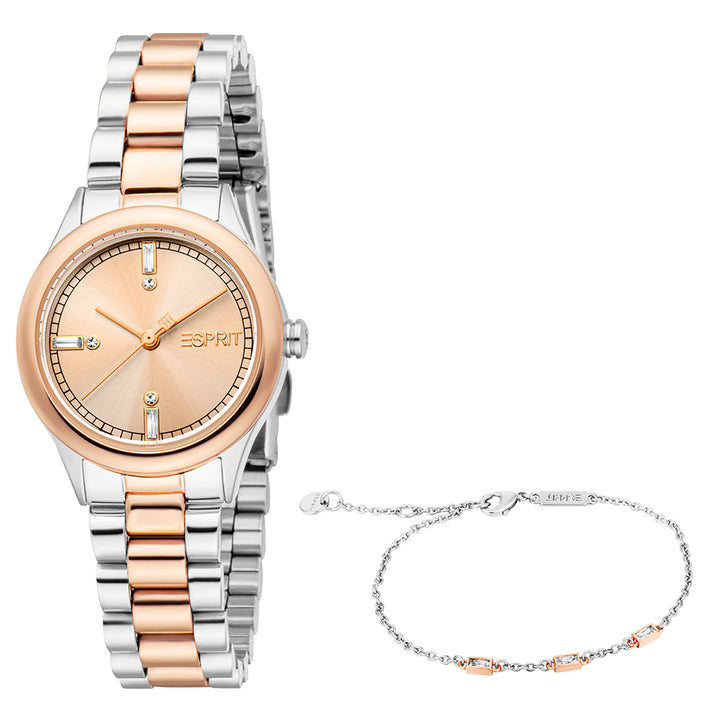 Esprit Women's 28mm Jessa Fashion Rose Dial Watch