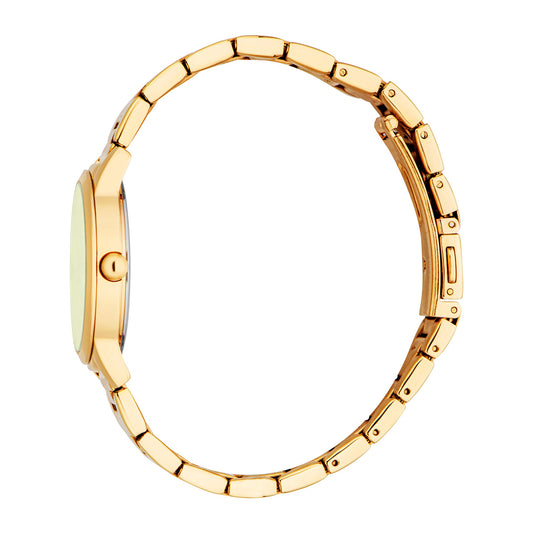 Esprit Women's 30mm Fashion Gold Color Dial Watch