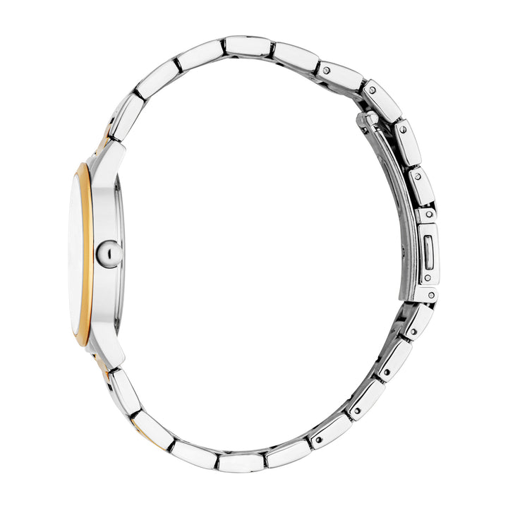 Esprit Women's 30mm Fashion Two Tone Silver & Gold Color Dial Watch
