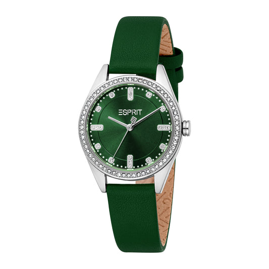 Esprit Women's 30mm Fashion Dark Green Dial Watch