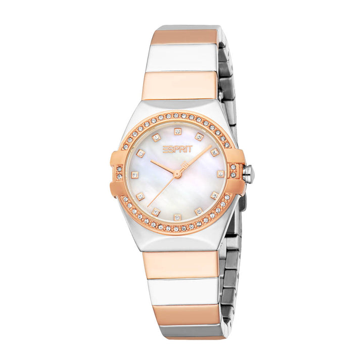 Esprit Women's 28mm Abigail Fashion White MOP Dial Watch