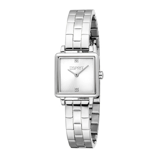 Esprit Women's 22 x 29.5mm Fashion Silver Color Dial Watch
