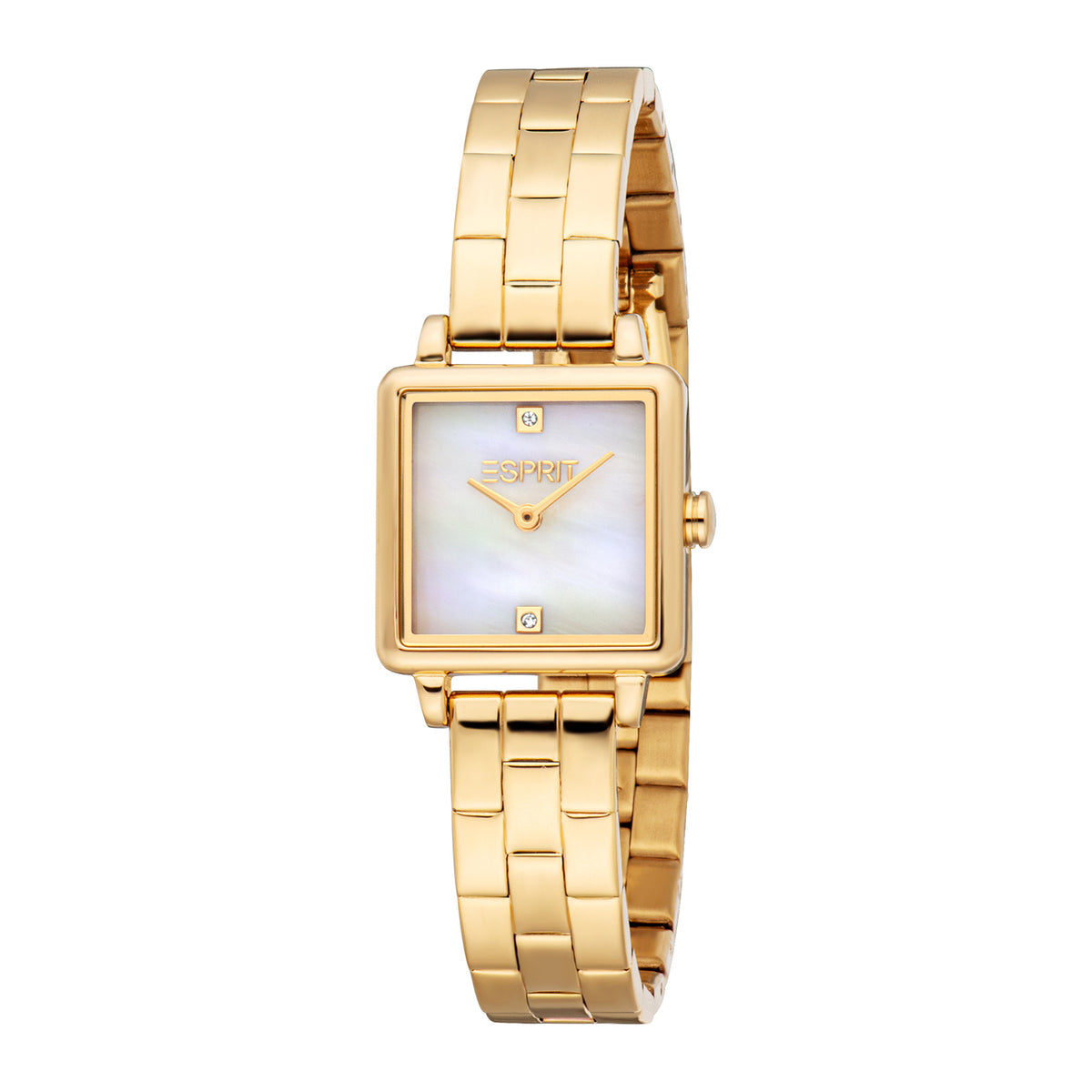 Esprit Women's 22 x 29.5mm Fashion Gold Color Dial Watch