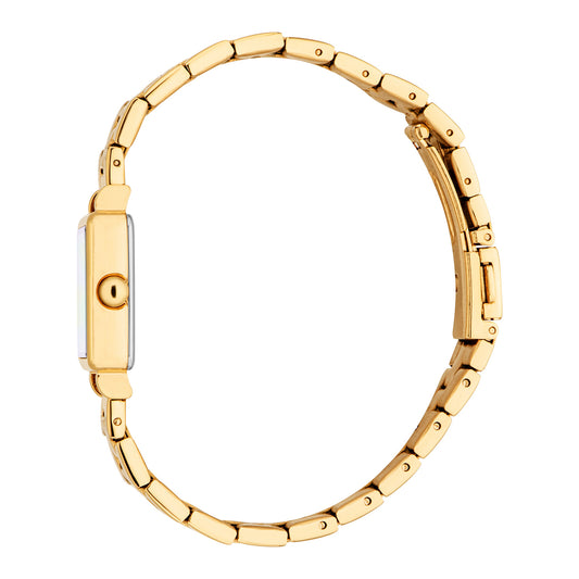 Esprit Women's 22 x 29.5mm Fashion Gold Color Dial Watch