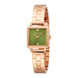 Esprit Women's 22 x 29.5mm Fashion Rose Gold Color Dial Watch