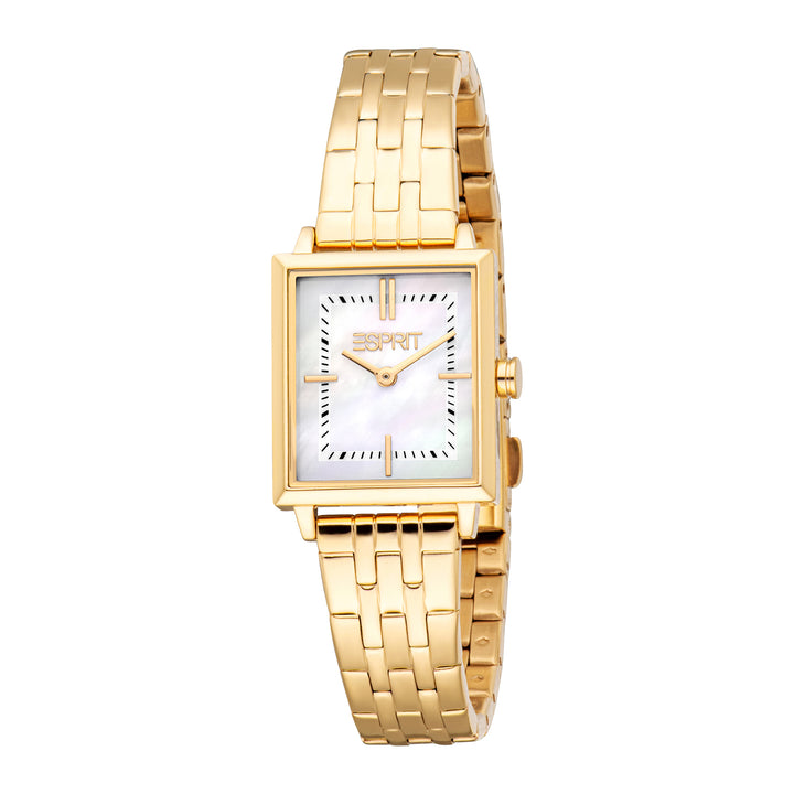 Esprit Women's 22 x 25mm Fashion Gold Color Dial Watch